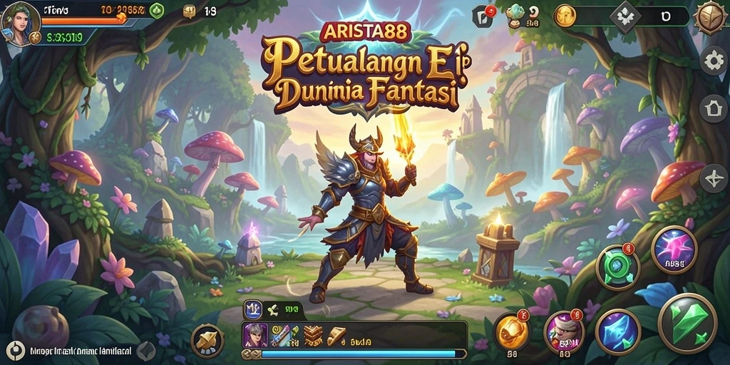 Tampilan menarik dari gameplay ARPG yang mengesankan di ARISTA88.